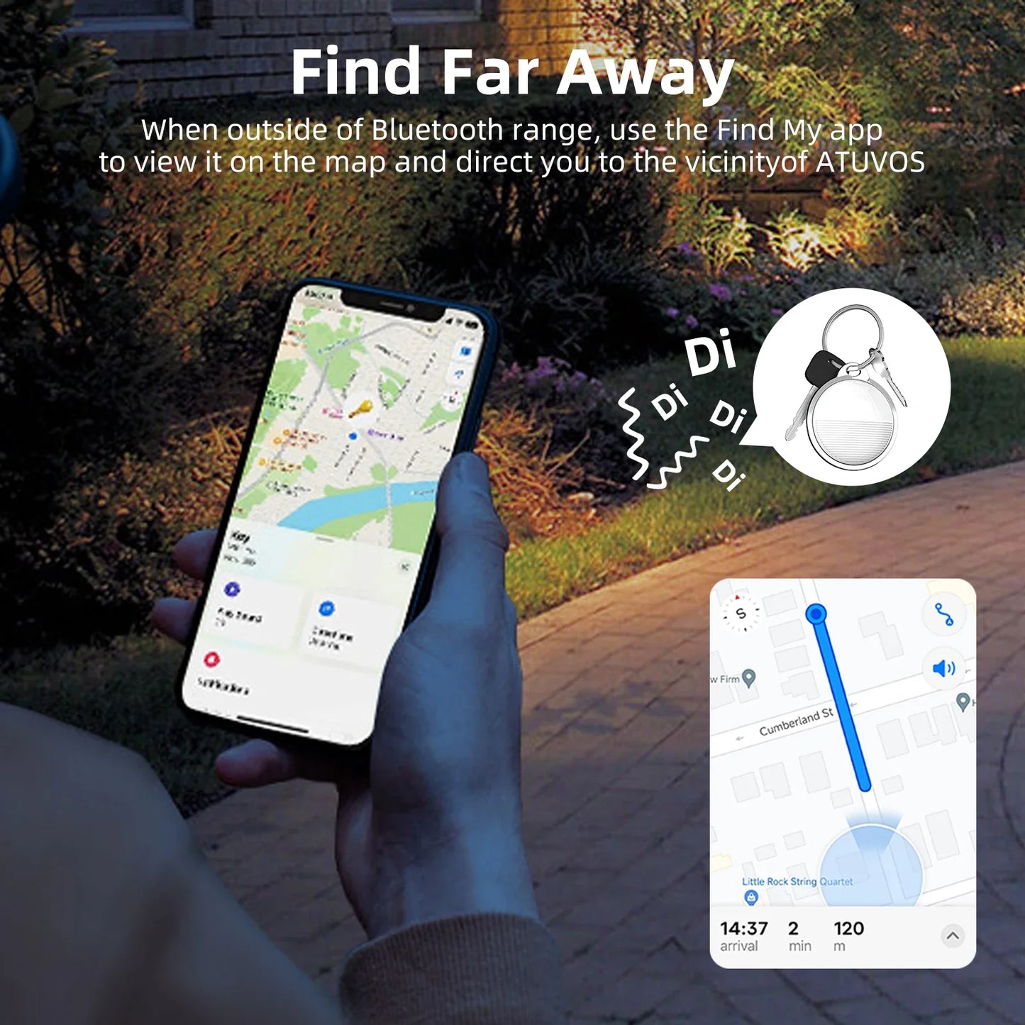 TAGIFY Smart Tracker – Works with Apple Find My