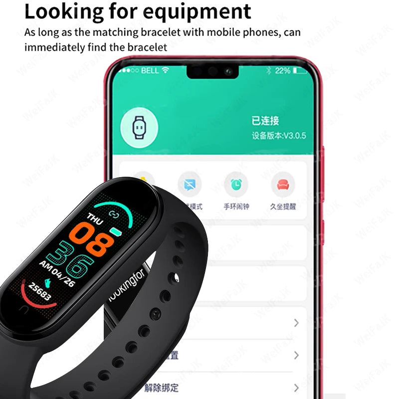CoreFit Tracker – Slim Fitness Watch