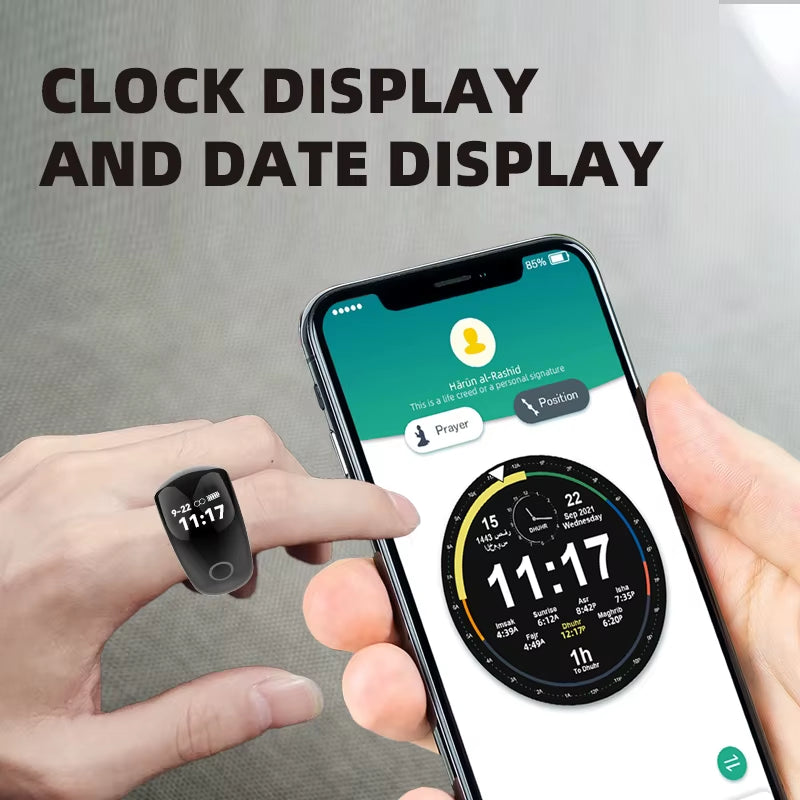 DEENIQ Smart Tasbih Ring v2