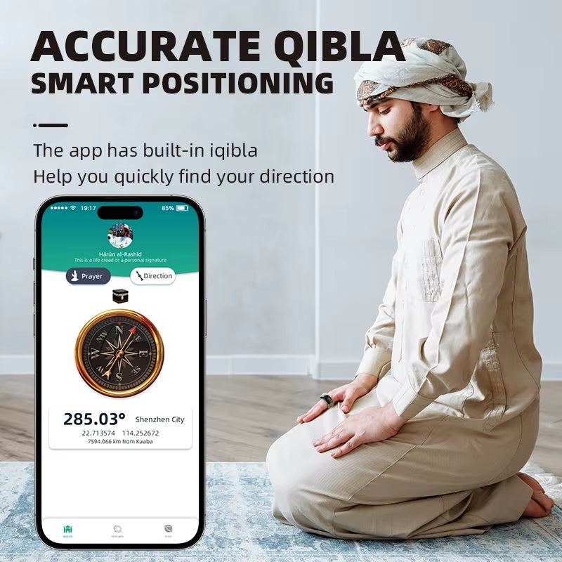 DEENIQ Smart Tasbih Ring v2